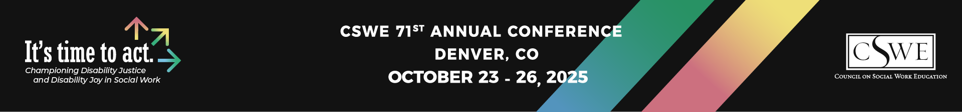 CSWE's 2025 Annual Conference Evaluations