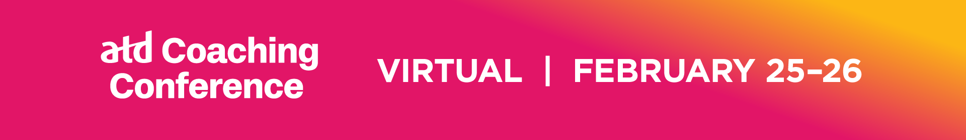 2026 ATD Coaching Conference