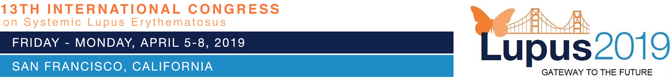 13th International Congress on Systemic Lupus Erythematosis  Main banner