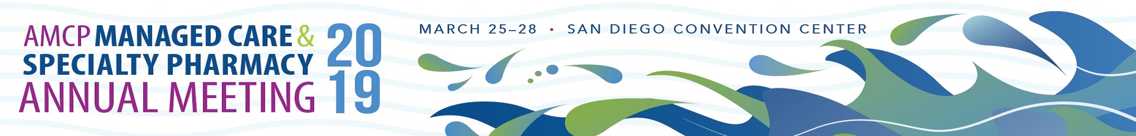 AMCP Managed Care & Specialty Pharmacy Annual Meeting 2019 Main banner