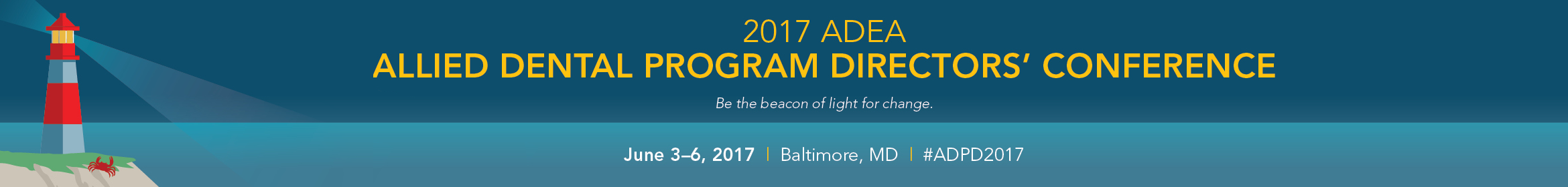 2017 ADEA Allied Dental Program Director's Conference Main banner