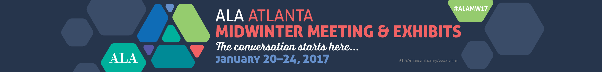 2017 ALA Midwinter Meeting Main banner