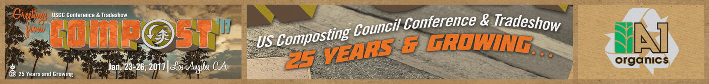 25th Annual COMPOST 2017 Main banner