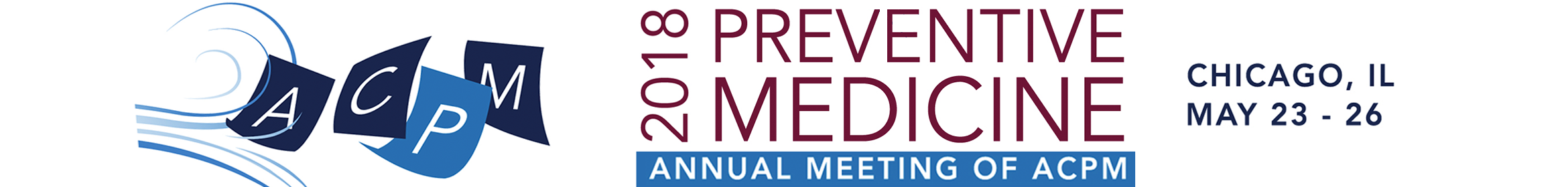 Preventive Medicine 2018 Main banner