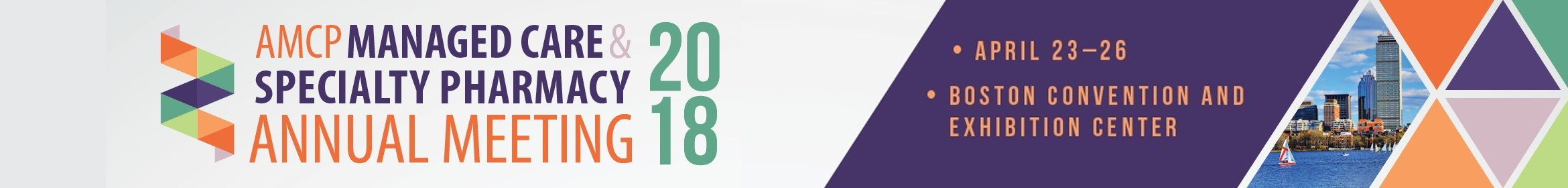 AMCP Managed Care & Specialty Pharmacy Annual Meeting 2018 Main banner