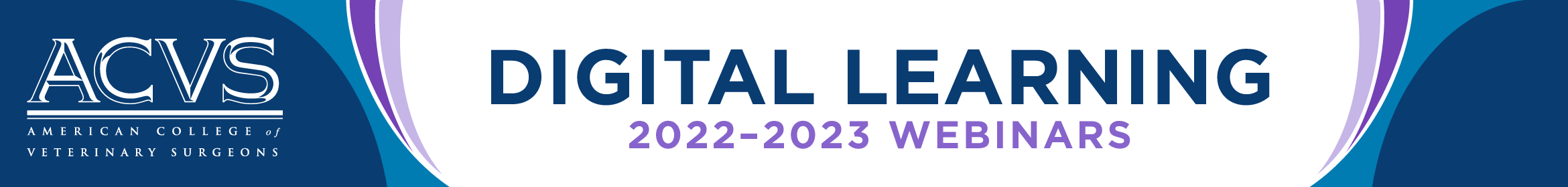 2022–2023 ACVS Webinars Main banner