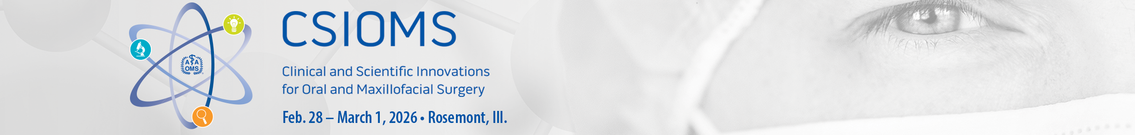 Clinical and Scientific Innovations for Oral & Maxillofacial Surgery Main banner