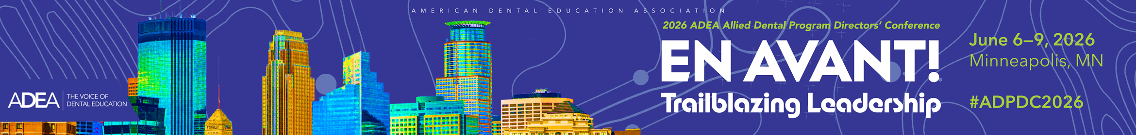 2026 Allied Dental Program Directors' Conference  Main banner