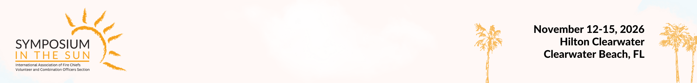 2026 (VCOS) Symposium in the Sun Main banner