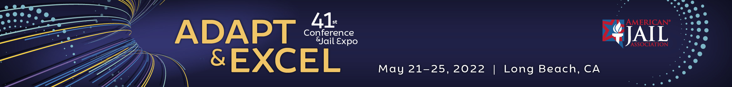 AJA 41st Conference & Jail Expo Main banner