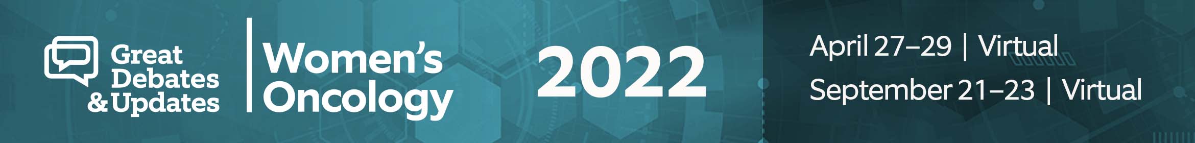 Great Debates & Updates in Women's Oncology Main banner