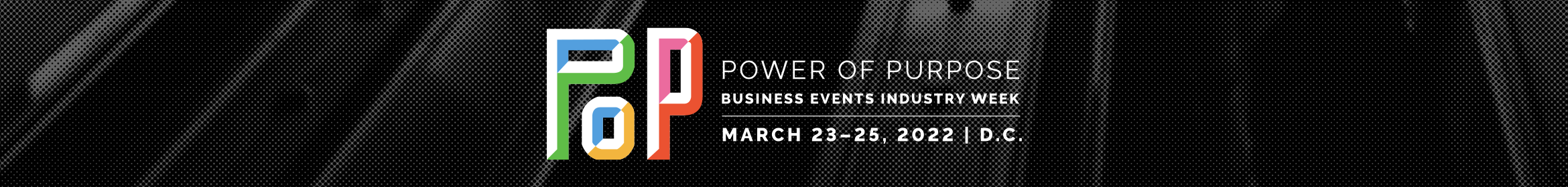 POP: Business Events Industry Week 2022 Main banner