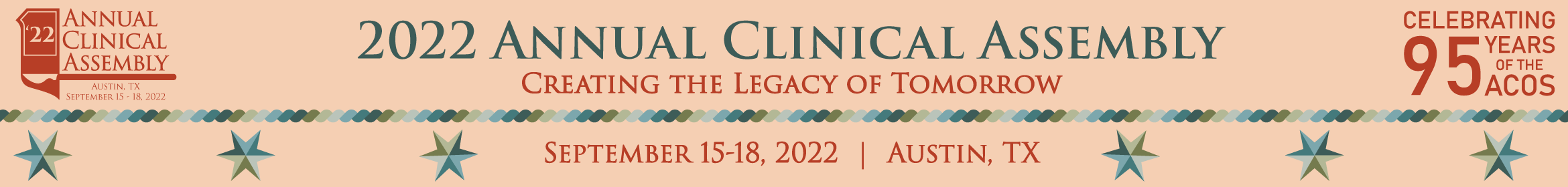 2022 Annual Clinical Assembly (ACA) Main banner