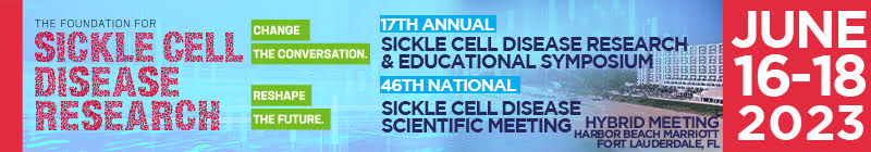 FSCDR's 17th Annual SCD Research and Educational Symposium & 46th Nat'l SCD Scientific Meeting Main banner