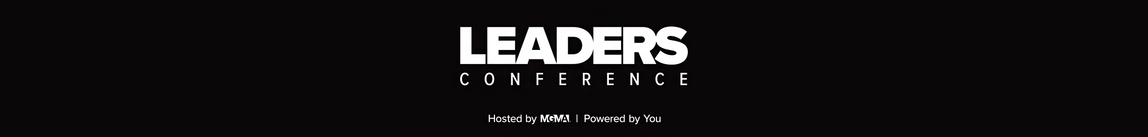 2023 MGMA Leaders Conference Main banner