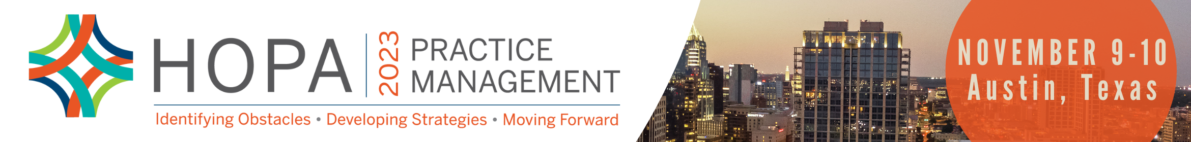 HOPA 2023 Practice Management Main banner