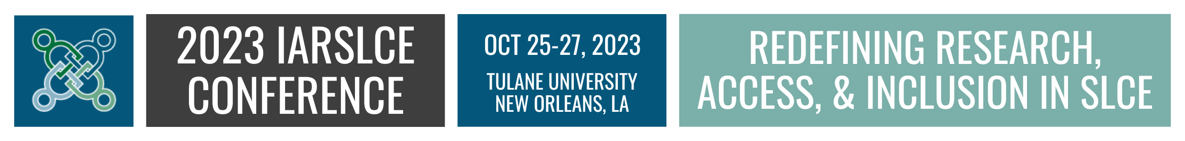 2023 IARSLCE Conference Main banner