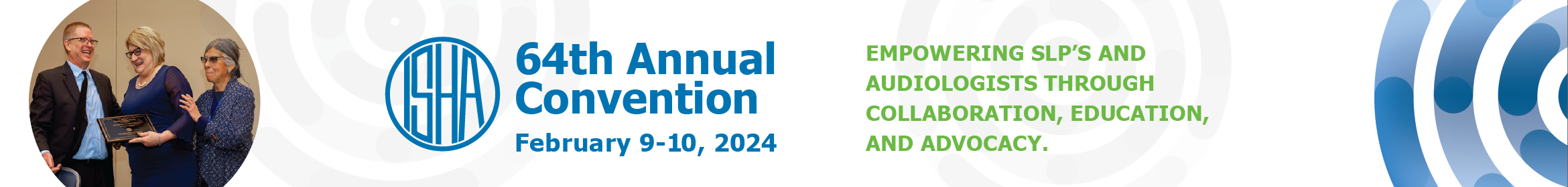 2024 ISHA Annual Convention Main banner