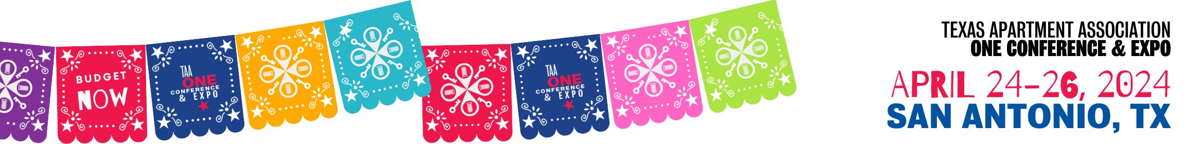 2024 TAA ONE Conference & Expo Main banner