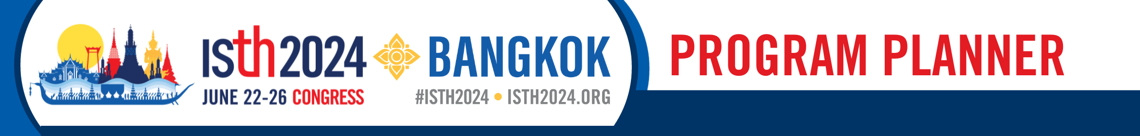 ISTH 2024 Main banner