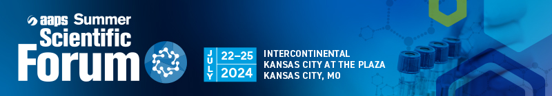 AAPS 2024 Summer Scientific Forum  Main banner