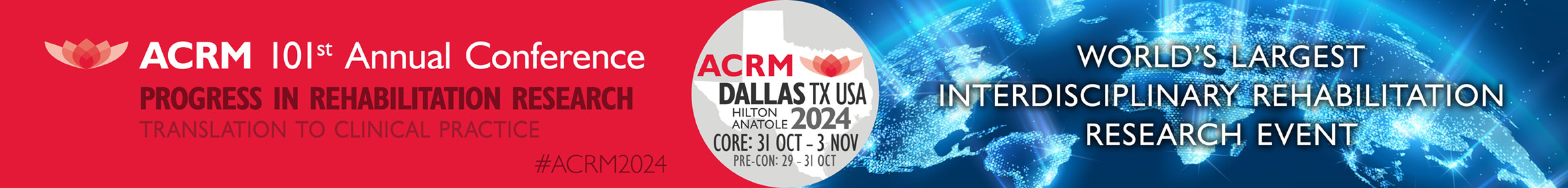 2024 ACRM Annual Fall Conference Main banner