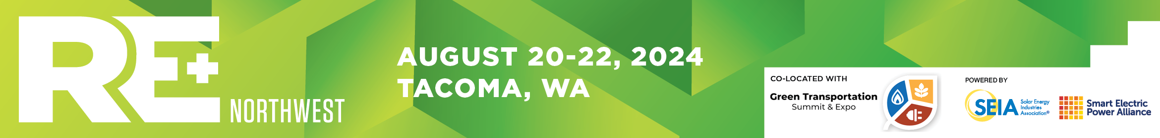 2024 RE+ Northwest Main banner