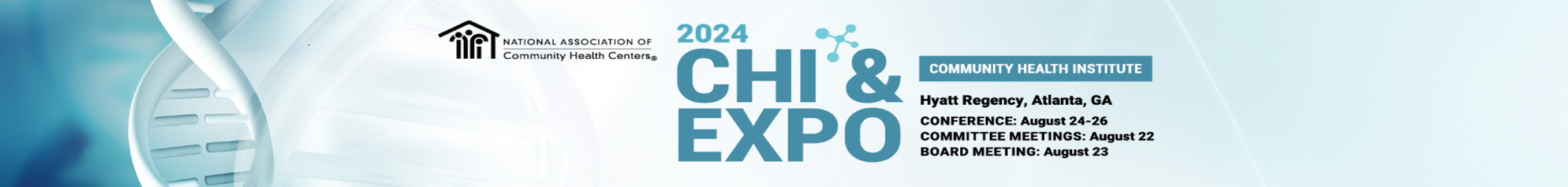 2024 Community Health Institute (CHI) & EXPO Main banner