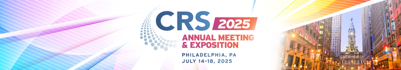 CRS 2025 Annual Meeting & Exposition Main banner