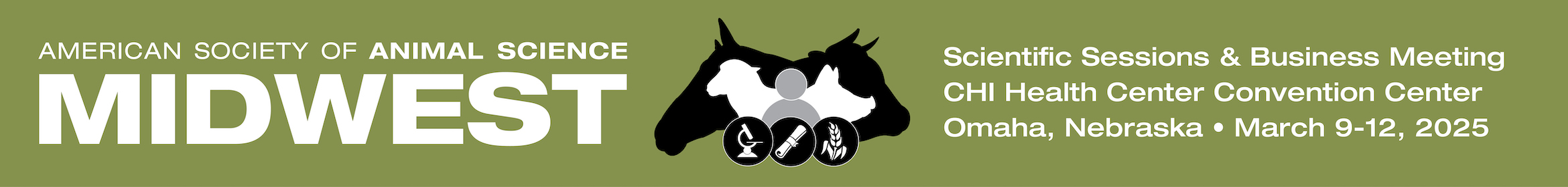 ASAS 2025 Midwest Meeting  Main banner