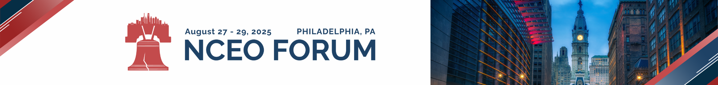 2025 NCEO Forum Main banner