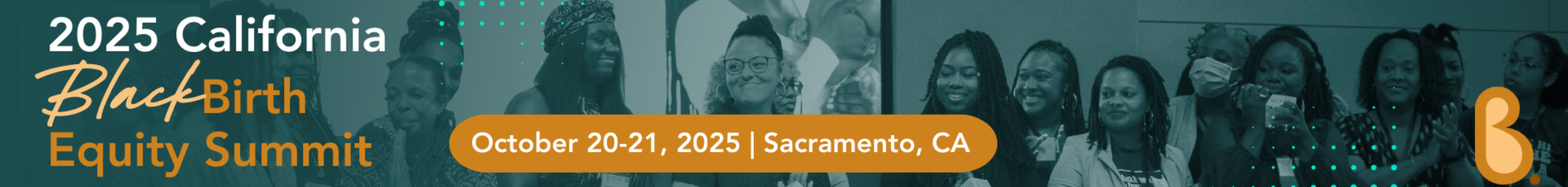 2025 California Black Birth Equity Summit Main banner