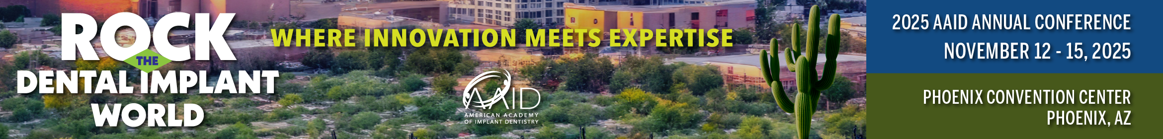 AAID 2025 Annual Meeting Main banner