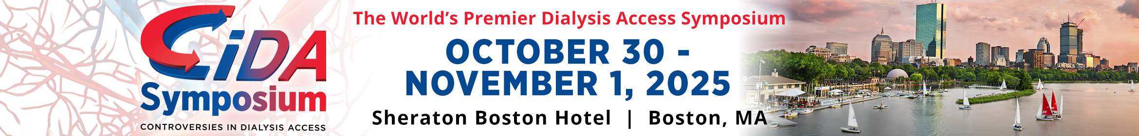 Controversies in Dialysis Access (CiDA) Sym 2025 Main banner