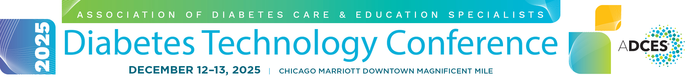 ADCES 2025 Diabetes Technology Conference Main banner