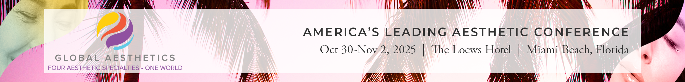 Global Aesthetics Conference 2025 Main banner