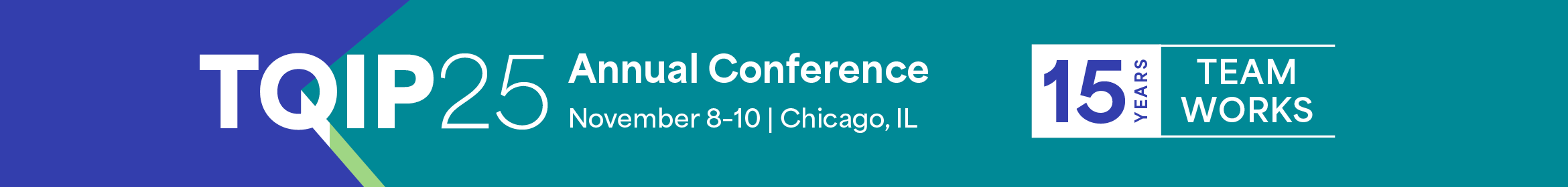 2025 TQIP Annual Conference Main banner
