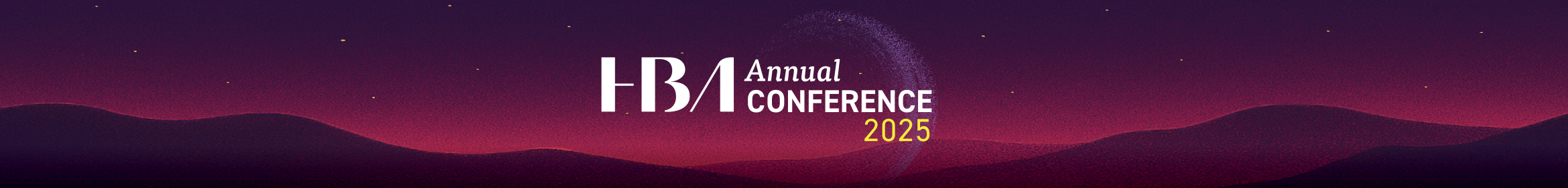HBA 2025 Annual Conference Main banner
