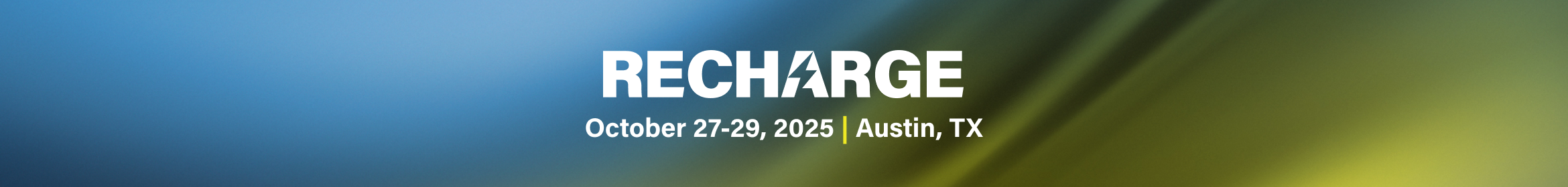 2025 RECHARGE Energy Storage Summit Main banner