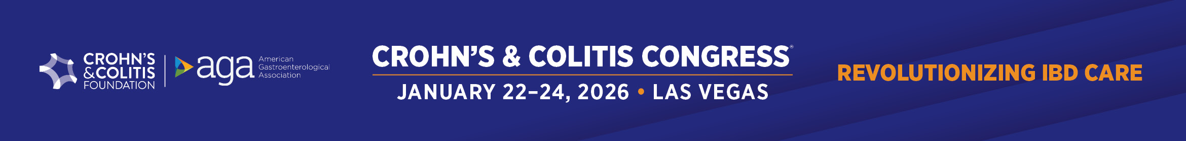 2026 Crohn’s & Colitis Congress Main banner