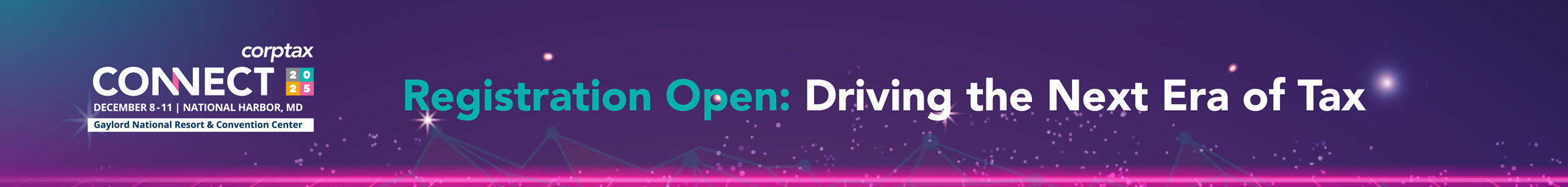 Corptax CONNECT 2025 Main banner