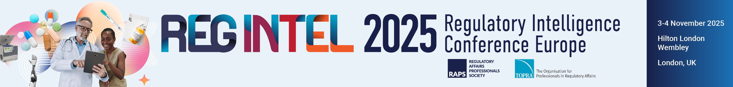 2025 Regulatory Intelligence Conference Europe Main banner