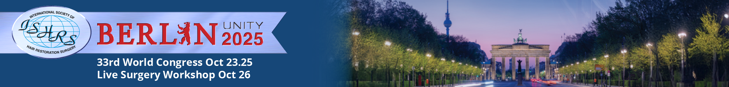 33rd World Congress (2025) Main banner