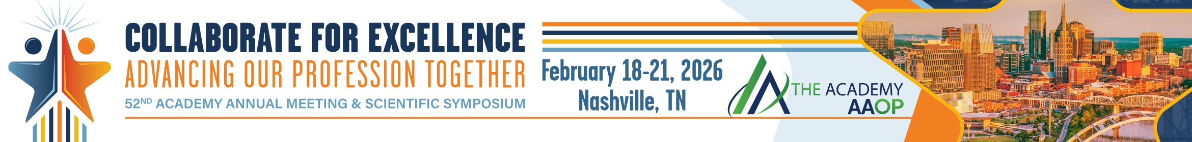 52nd Academy Annual Meeting & Scientific Symposium Main banner