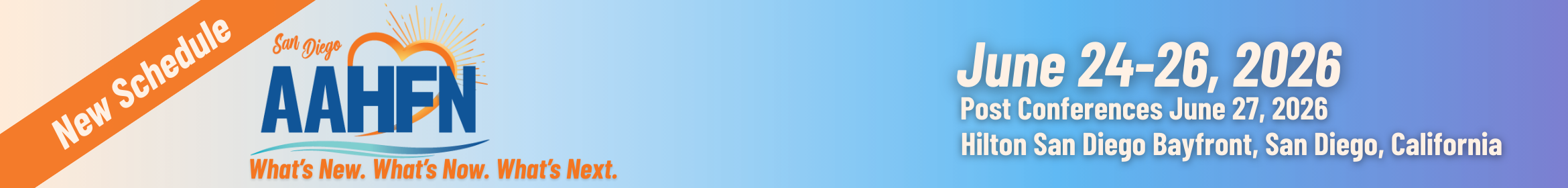 AAHFN Annual Conference 2026 Main banner