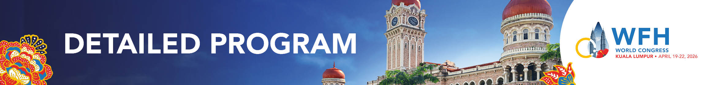 WFH 2026 World Congress Main banner