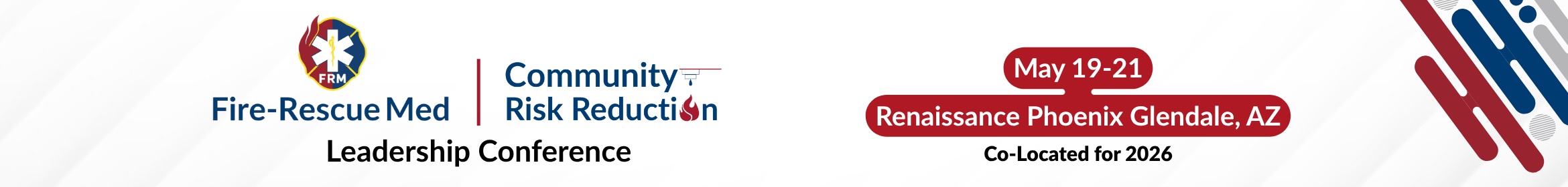 2026 FRM and CRR Leadership Conference Co-Located Main banner