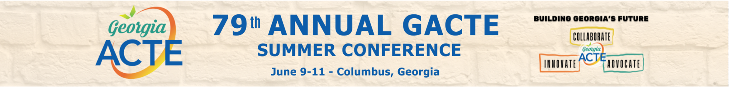 GACTE Annual Conference 2026 Main banner