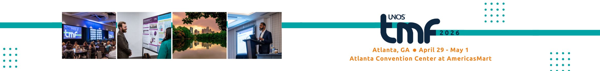 UNOS TMF 2026 Main banner