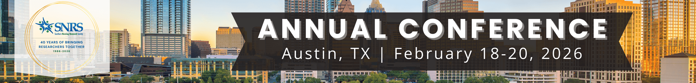 SNRS 40th Annual Conference Main banner
